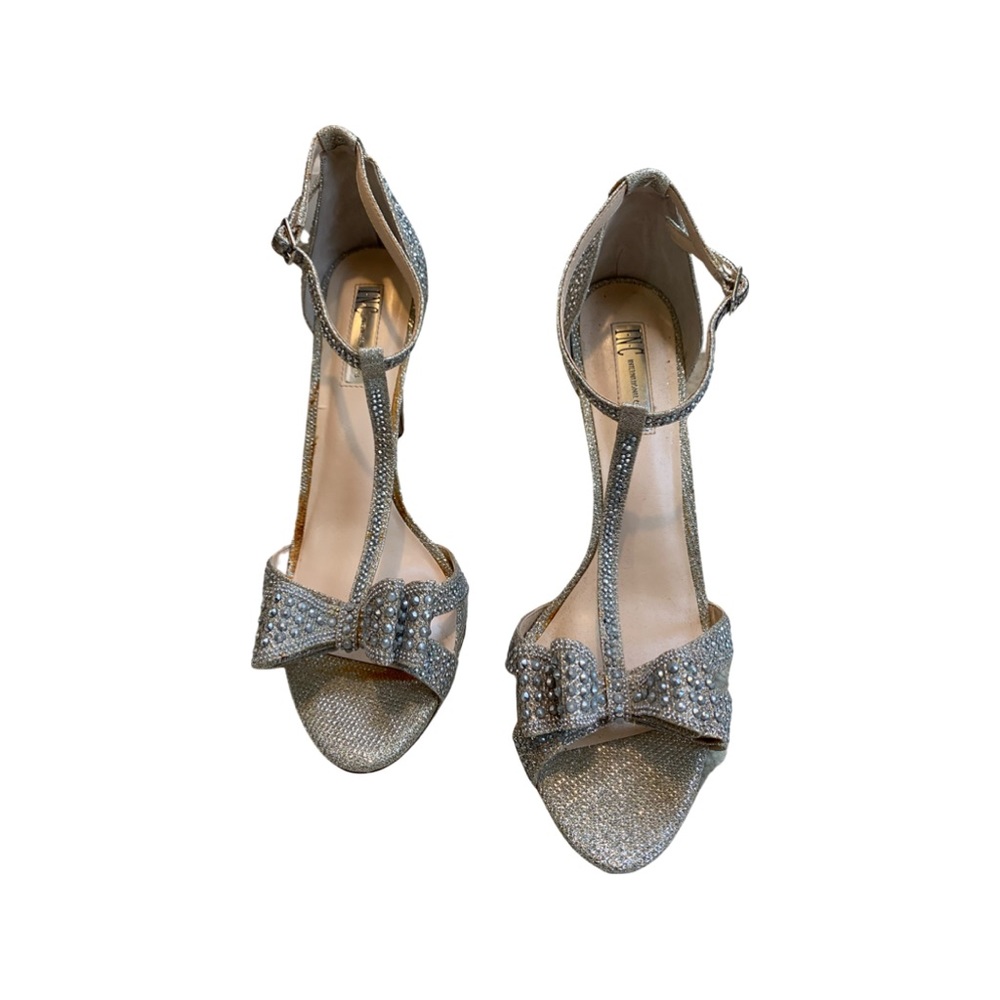 INC RHINESTONE HEELS